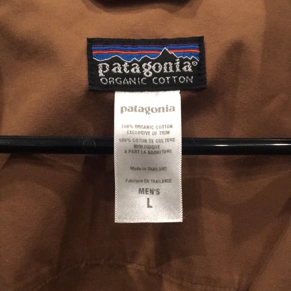 Patagonia men’s large organic cotton jacket - Picture 2 of 3